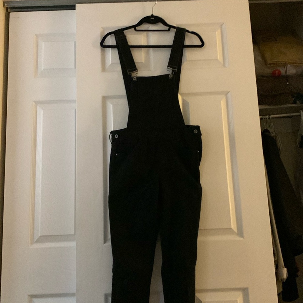Dollhouse Black long pant overalls